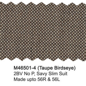 Taupe Birdseye M46501-4 Wool Mantoni Suit