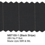 Black Stripe M87100-1 Mantoni Suit