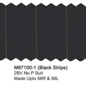 Black Stripe M87100-1 Mantoni Suit