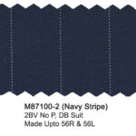 Navy Stripe M87100-2 Mantoni Suit