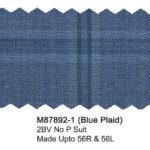 Blue Plaid M87892-1 Mantoni Suit