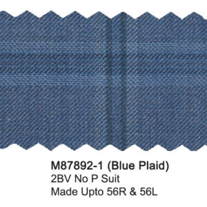 Blue Plaid M87892-1 Mantoni Suit
