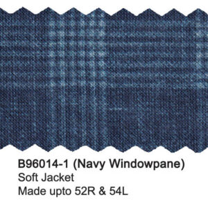 Navy Windowpane B96014-1 Bertolini Jacket