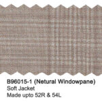 Netural Windowpane B96015-1 Bertolini Jacket
