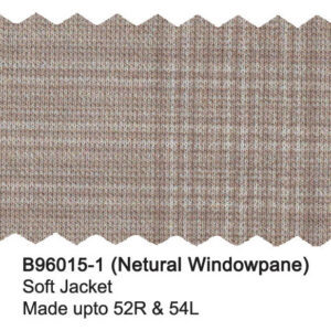 Netural Windowpane B96015-1 Bertolini Jacket