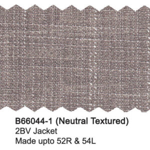 Neutral textured jacket fabric swatch