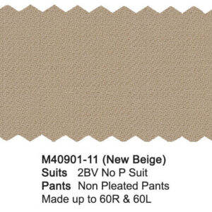 New Beige M40901-11 Wool Mantoni Suit