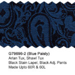 Blue Paisley G79696-2 Giorgio Fiorelli Tuxedo