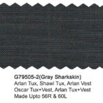 Gray Sharkskin G79505-2 Giorgio Fiorelli Tuxedo